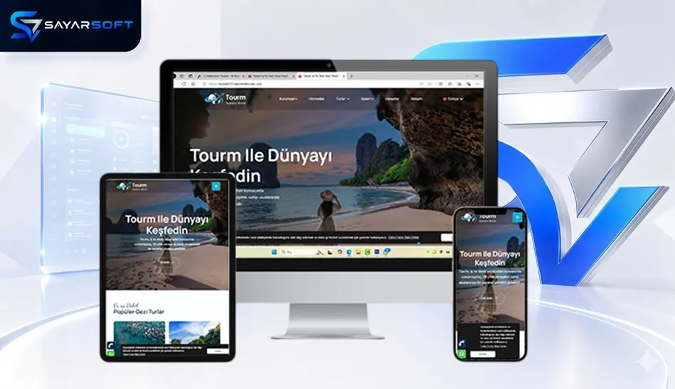 Turizm ve Tur Acentesi Web Sitesi Paketi