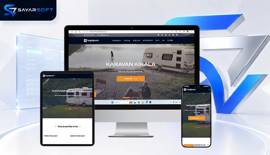 Hazır Karavan Firması Web Sitesi Paketi