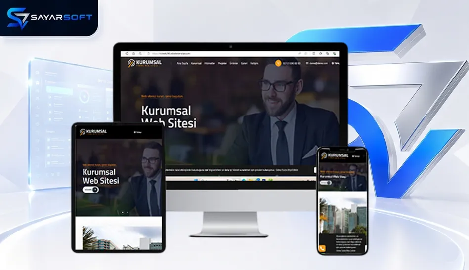 Hazır Kurumsal Firma Web Sitesi Paketi