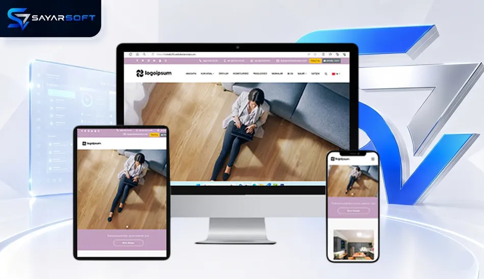 Laminant ve Yüzey Kaplama Web Sitesi Paketi