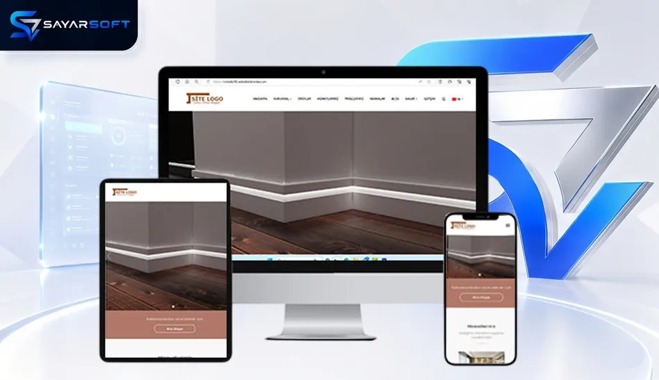  Parke ve Zemin Döşeme Hazır Web Sitesi Paketi