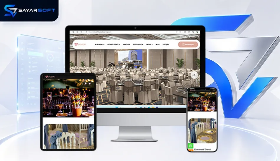 Organizasyon Firması Hazır Web Sitesi Paketi