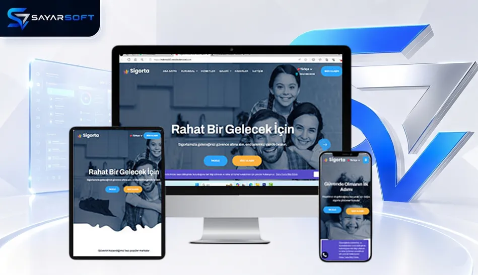 Sigorta Firması Hazır Web Sitesi Paketi