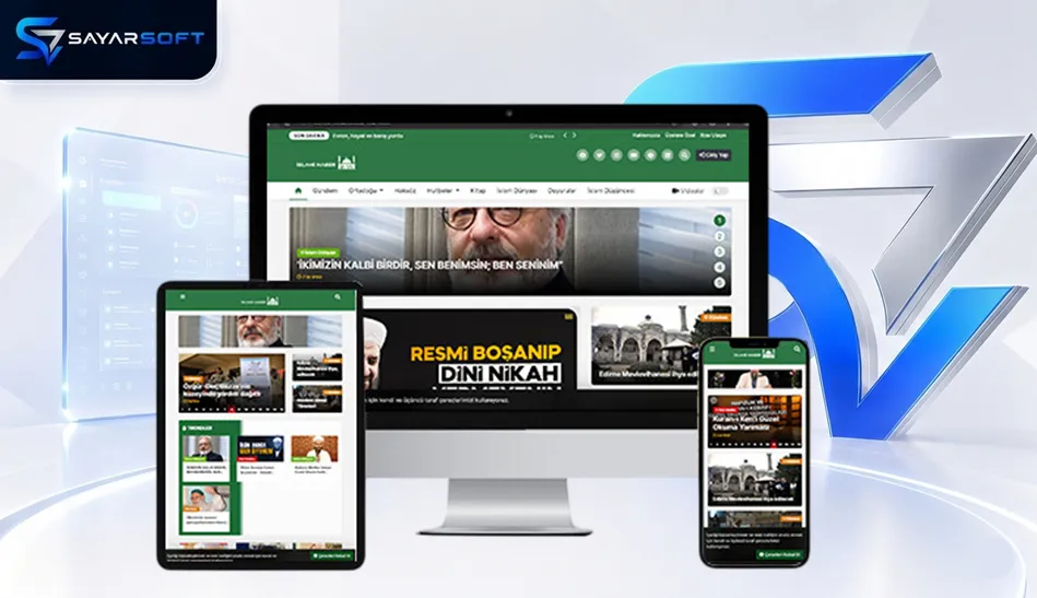 Dini İçerikler ve İslami Yaşam Blogu Hazır Web Sitesi Paketi