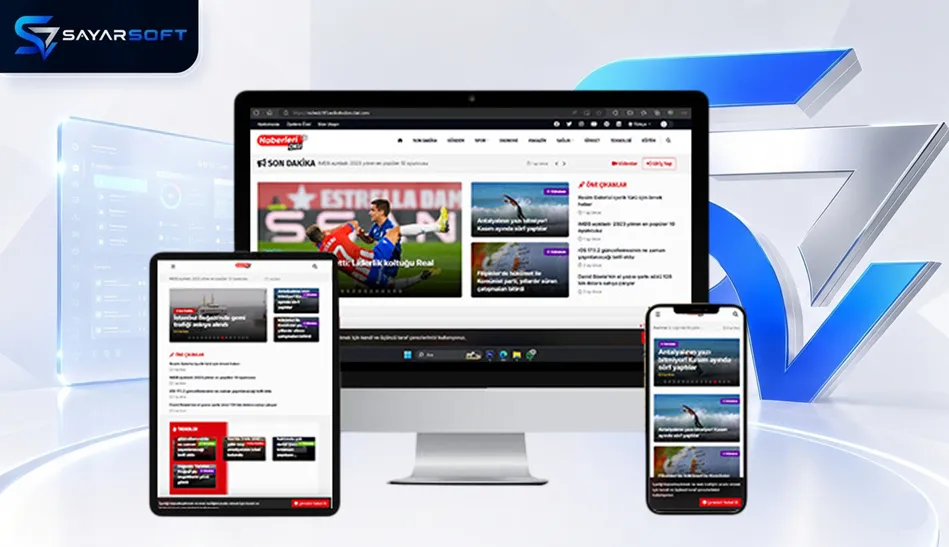 Kurumsal Blog ve Haber Portalı Hazır Web Sitesi Paketi