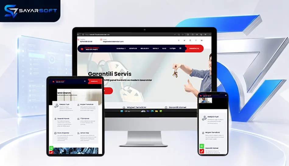  Çilingir ve Anahtarcı Hazır Web Sitesi Paketi