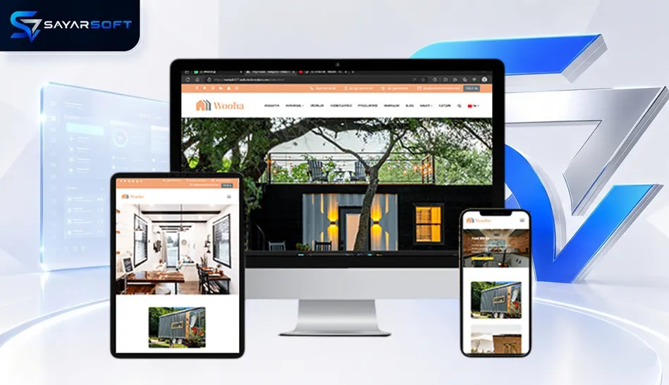 Tiny House ve Modüler Ev Web Sitesi Paketi
