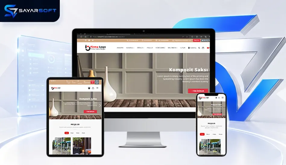 Kompozit Panel ve Cephe Sistemleri Web Sitesi Paketi