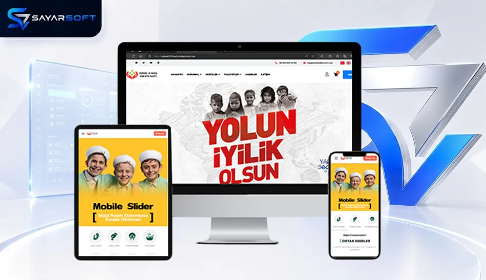 Hazır Dernek ve Bağış Web Site Paketi