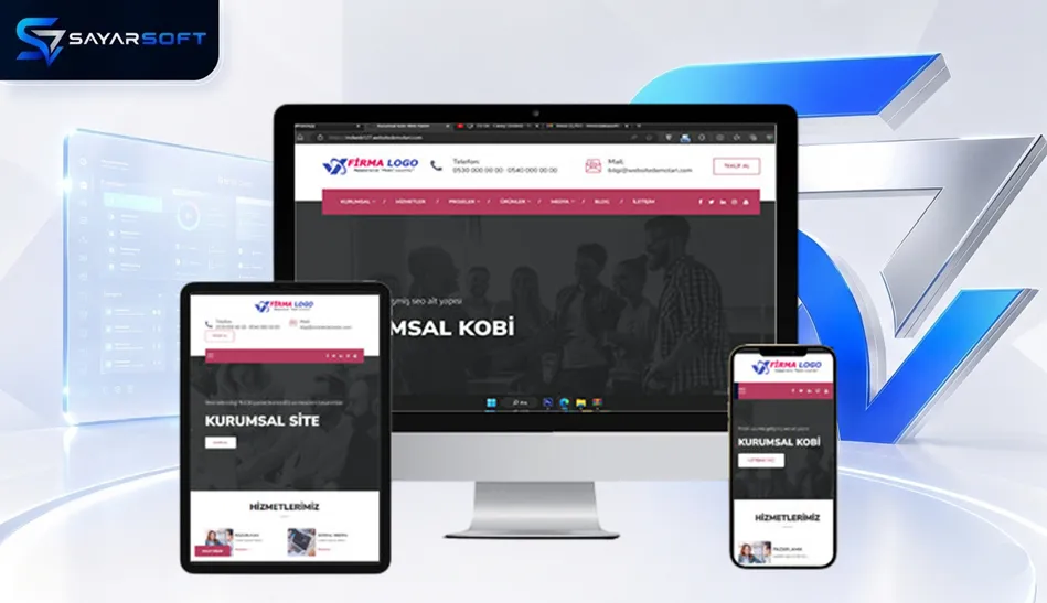 Kurumsal Firma ve Şirket Web Sitesi Paketi