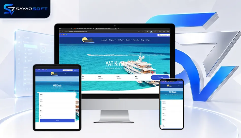 Yat Kiralama ve Tekne Rezervasyon Web Sitesi Paketi