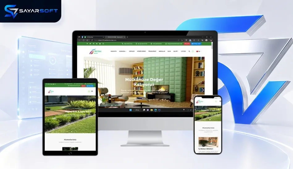 Peyzaj, Tarım ve Ziraat Web Sitesi Paketi