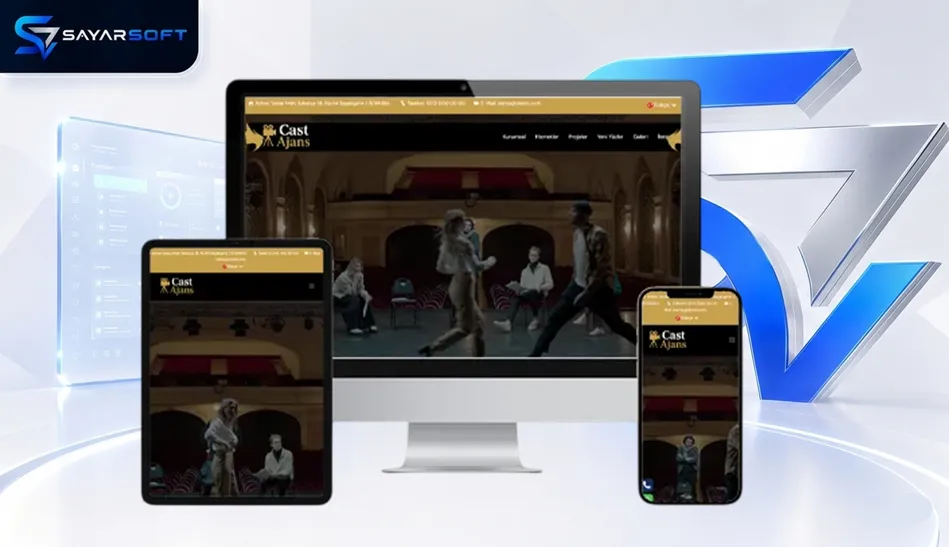 Cast Ajans ve Model Tanıtım Web Sitesi
