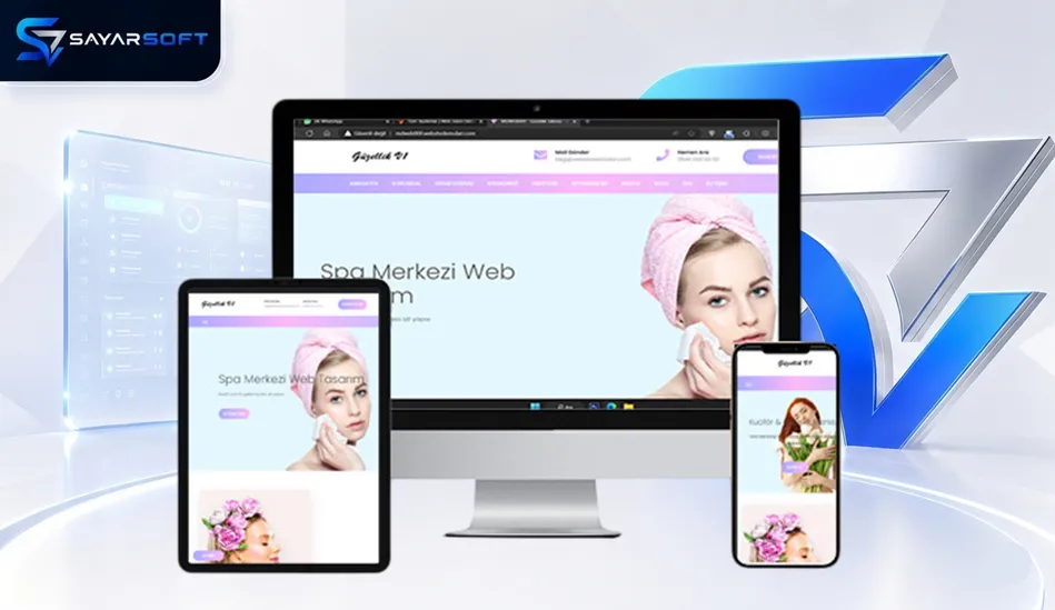 Hazır Güzellik Salonu ve Estetik Web Sitesi Paketi