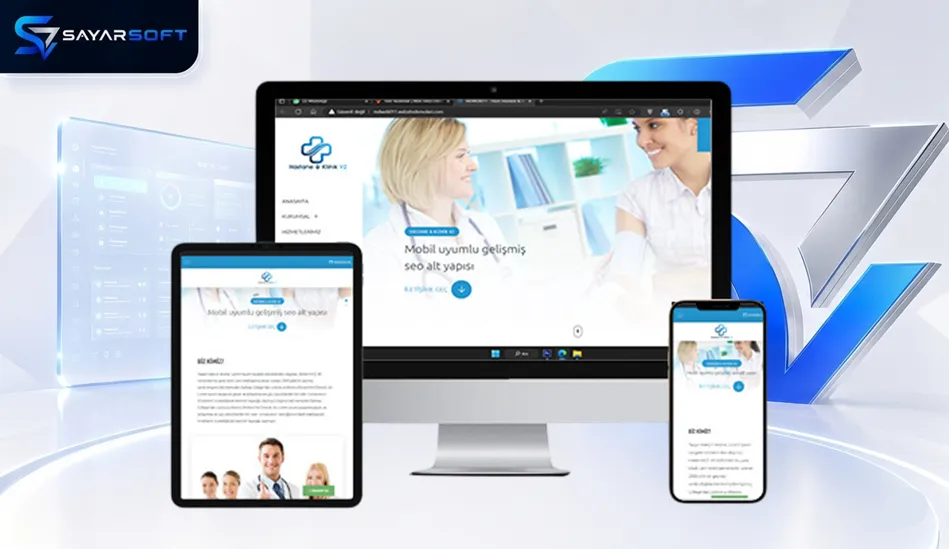 Hazır Doktor ve Klinik Web Sitesi Paketi