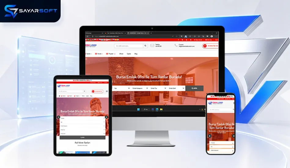 Hazır Emlak  Gayrimenkul Web Paketi