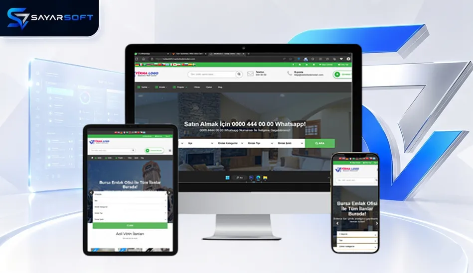 Gayrimenkül Emlak Web Paketi 