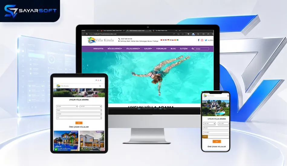 Hazır Web Villa Kiralama Sitesi