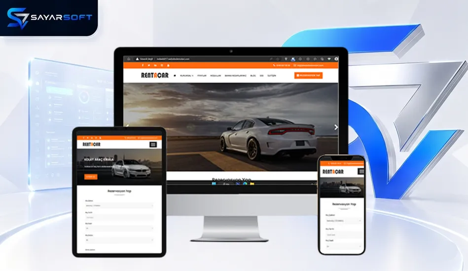 Araç Kiralama Web Sitesi Paketi